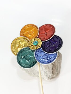 Blume rund Blumenstecker