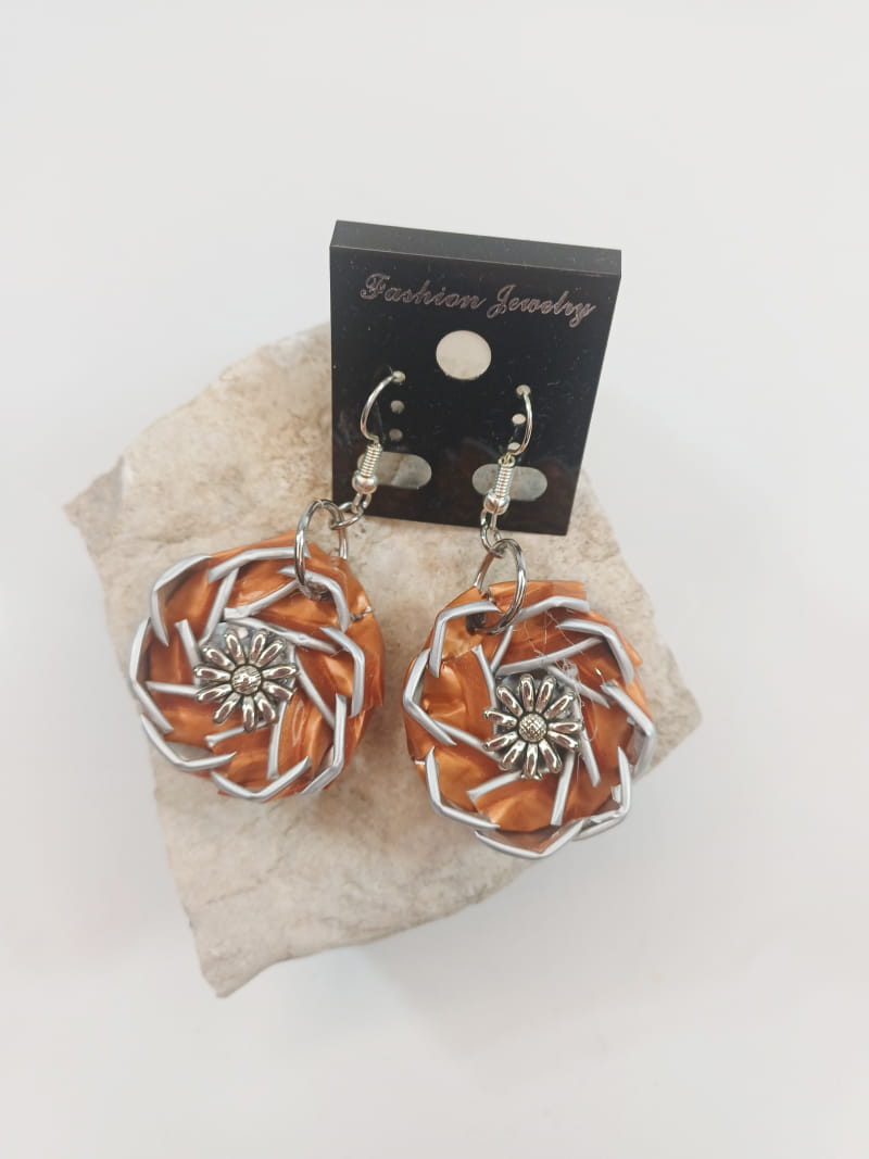 Ohrringe Edelweiß – Bild 3